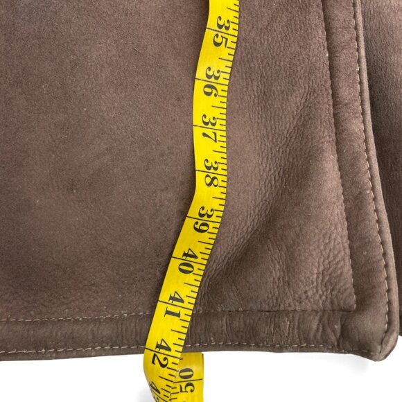 Vintage Sheepskin Shearling Jeno De Paris Women's 14 Canada Made Coat Jacket - Picture 9 of 14